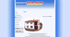 Desktop Screenshot of kofr.cz